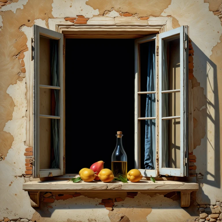 Inspiration for Hyperrealistic Trompe L’Oeil Window Paintings