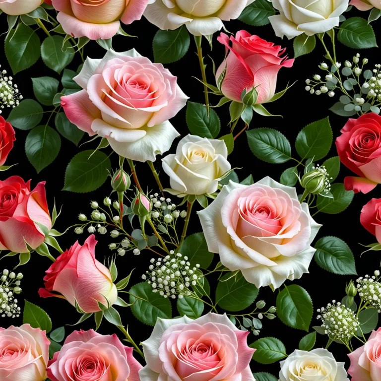 Timeless Elegance: Romantic Red and Pink Rose Bouquet